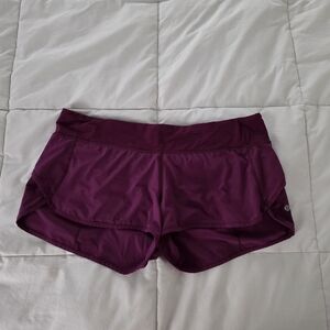 Lululemon Women's Purple Shorts Size 12